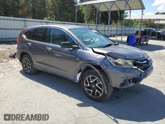 ✅ 2016 Honda CR-V SE • VIN: 2HKRM3H40GH537159 • Lot: 86086725. Listed on Copart with 80,537 mi. Free auction sales archive from the USA and detailed vehicle history report at DreamBid. Image 4.