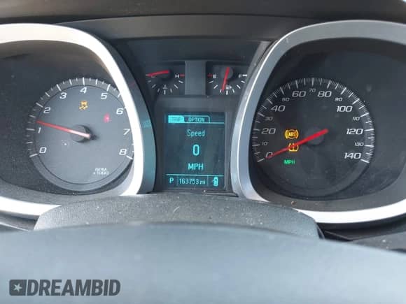 2013 Chevrolet Equinox LT with VIN 2GNALDEK8D6124633, listed as a IAAI auction lot 43167507 with 163,753 mi miles and . Bid and sale history available at DreamBid. Image 7.