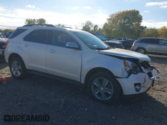 2015 Chevrolet Equinox LT with VIN 1GNFLGEK1FZ117568, listed as a IAAI auction lot 43424527 with 156,838 mi miles and . Bid and sale history available at DreamBid. Image 1.
