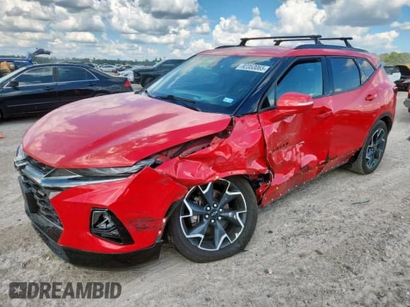 ✅ 2020 Chevrolet Blazer RS • VIN: 3GNKBERS2LS676684 • Lot: 82353065. Wystawiony na Copart z przebiegiem 90 991 mil. Bezpłatny archiwum sprzedaży aukcyjnych z USA i szczegółowy raport historii pojazdu na DreamBid. Zdjęcie 1.