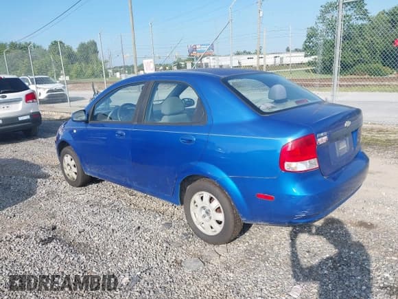 ✅ 2005 Chevrolet Aveo LS • VIN: KL1TD52685B293472 • Lot: 42805642. Listed on IAAI with 162,009 mi. Free auction sales archive from the USA and detailed vehicle history report at DreamBid. Image 3.
