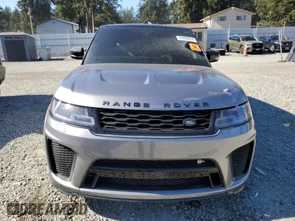 ✅ 2020 Land Rover Range Rover Sport SVR • VIN: SALWZ2RE0LA731657 • Lot: 74499814. Listed on Copart with 28,663 mi. Free auction sales archive from the USA and detailed vehicle history report at DreamBid. Image 5.