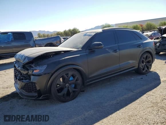 ✅ 2021 Audi RS Q8 • VIN: WU1ARBF1XMD037936 • Лот: 89896125. Опубликован ранее на Copart с пробегом 30 518 миль. Бесплатный доступ к архиву аукционных продаж из США и подробный отчёт об истории автомобиля на DreamBid. Изображение 1.