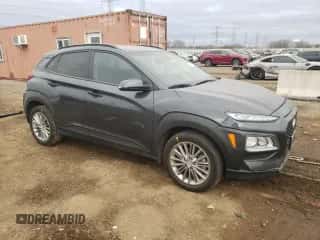 2020 Hyundai Kona SEL with VIN KM8K2CAAXLU584444, listed as a Copart auction lot 70541182 with 35,984 mi miles and . Bid and sale history available at DreamBid. Image 4.