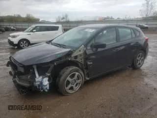 2020 Subaru Impreza with VIN 4S3GTAB61L3718575, listed as a Copart auction lot 85848735 with 10,277 mi miles and Salvage title. Bid and sale history available at DreamBid. Image 1.