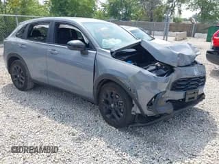 ✅ 2025 Honda HR-V Sport • VIN: 3CZRZ2H50SM730428 • Lot: 42811721. Listed on IAAI with 17,972 mi. Free auction sales archive from the USA and detailed vehicle history report at DreamBid. Image 1.