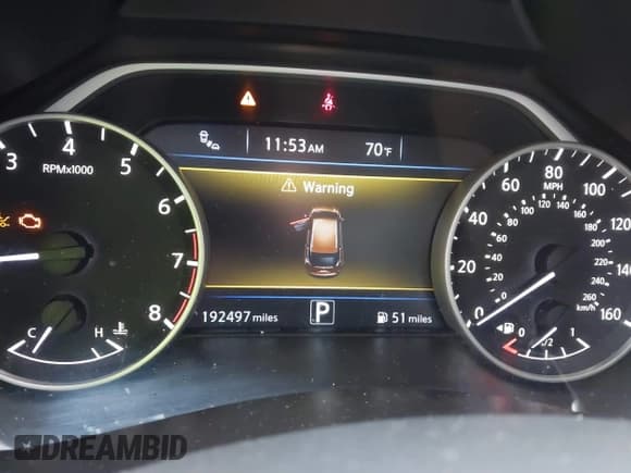 ✅ 2016 Nissan Murano SL • VIN: 5N1AZ2MH4GN102996 • Lot: 43318882. Wystawiony na IAAI z przebiegiem 192 497 mil. Bezpłatny archiwum sprzedaży aukcyjnych z USA i szczegółowy raport historii pojazdu na DreamBid. Zdjęcie 7.