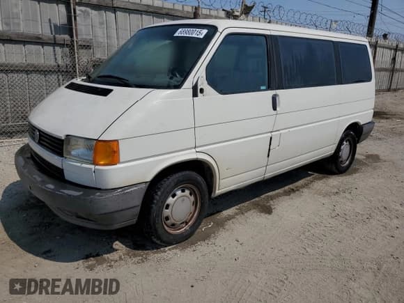 ✅ 1993 Volkswagen EuroVan • VIN: WV2HD0706PH003480 • Лот: 68980015. Опубликован ранее на Copart с пробегом 33 007 миль. Бесплатный доступ к архиву аукционных продаж из США и подробный отчёт об истории автомобиля на DreamBid. Изображение 1.