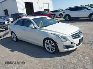 ✅ 2014 Cadillac ATS Performance RWD • VIN: 1G6AC5SX4E0179916 • Lot: 43240731. Listed on IAAI with 152,210 mi. Free auction sales archive from the USA and detailed vehicle history report at DreamBid. Image 1.