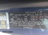 ✅ 2020 Kia Forte GT-Line • VIN: 3KPF34AD6LE248971 • Lot: 43523232. Wystawiony na IAAI z przebiegiem 117 458 mil. Bezpłatny archiwum sprzedaży aukcyjnych z USA i szczegółowy raport historii pojazdu na DreamBid. Zdjęcie 9.