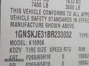✅ 2011 Chevrolet Suburban LT • VIN: 1GNSKJE31BR233032 • Lot: 42758398. Listed on IAAI with 167,514 mi. Free auction sales archive from the USA and detailed vehicle history report at DreamBid. Image 9.