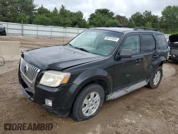 ✅ 2011 Mercury Mariner • VIN: 4M2CN9BG1BKJ06357 • Lot: 59747815. Listed on Copart with 170,730 mi. Free auction sales archive from the USA and detailed vehicle history report at DreamBid. Image 1.