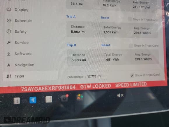 ✅ 2024 Tesla Model Y Long Range • VIN: 7SAYGAEEXRF981884 • Lot: 82370495. Listed on Copart with 17,713 mi. Free auction sales archive from the USA and detailed vehicle history report at DreamBid. Image 9.