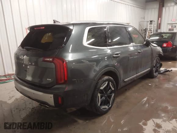 ✅ 2024 Kia Telluride S • VIN: 5XYP6DGC0RG520064 • Lot: 43647160. Listed on IAAI with 37,801 mi. Free auction sales archive from the USA and detailed vehicle history report at DreamBid. Image 4.