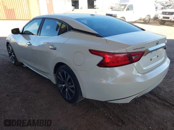 ✅ 2016 Nissan Maxima SV • VIN: 1N4AA6AP1GC414757 • Lot: 43400264. Wystawiony na IAAI z przebiegiem 155 755 mil. Bezpłatny archiwum sprzedaży aukcyjnych z USA i szczegółowy raport historii pojazdu na DreamBid. Zdjęcie 3.