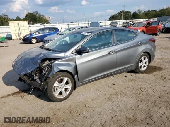 2016 Hyundai Elantra Value Edition with VIN KMHDH4AE6GU592482, listed as a Copart auction lot 81006185 with Not provided miles and Salvage title. Bid and sale history available at DreamBid. Image 1.