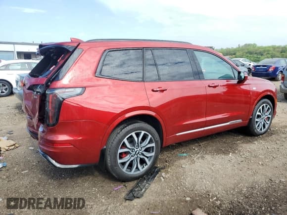 ✅ 2024 Cadillac XT6 AWD Sport • VIN: 1GYKPGRS5RZ715506 • Lot: 56498485. Listed on Copart with 9,361 mi. Free auction sales archive from the USA and detailed vehicle history report at DreamBid. Image 3.