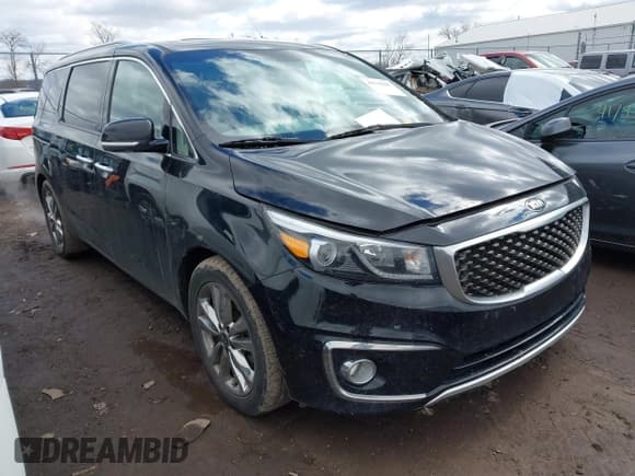 ✅ 2016 Kia Sedona SX-L • VIN: KNDME5C16G6148150 • Lot: 41744207. Wystawiony na IAAI z przebiegiem 102 696 mil. Bezpłatny archiwum sprzedaży aukcyjnych z USA i szczegółowy raport historii pojazdu na DreamBid. Zdjęcie 1.