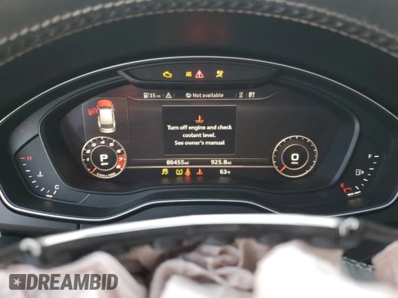 ✅ 2018 Audi SQ5 Prestige • VIN: WA1C4AFY6J2024596 • Lot: 75256704. Listed on Copart with 86,455 mi. Free auction sales archive from the USA and detailed vehicle history report at DreamBid. Image 9.