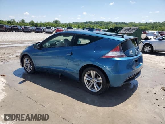 ✅ 2012 Honda CR-Z EX • VIN: JHMZF1D65CS002506 • Lot: 56349995. Listed on Copart with 75,185 mi. Free auction sales archive from the USA and detailed vehicle history report at DreamBid. Image 2.