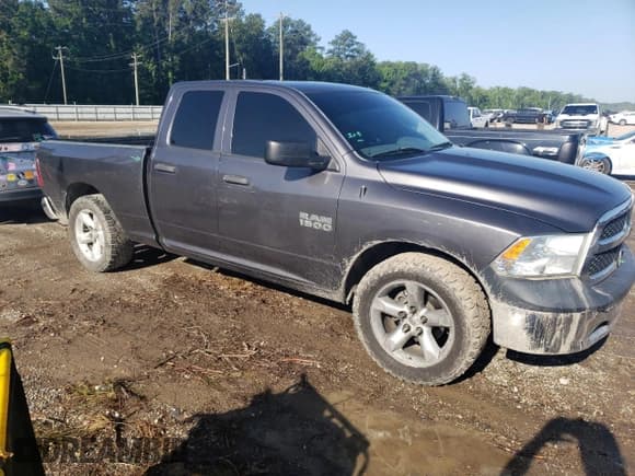 ✅ 2017 Ram 1500 Tradesman • VIN: 1C6RR6FG8HS591691 • Lot: 55860855. Listed on Copart with 210,203 mi. Free auction sales archive from the USA and detailed vehicle history report at DreamBid. Image 4.