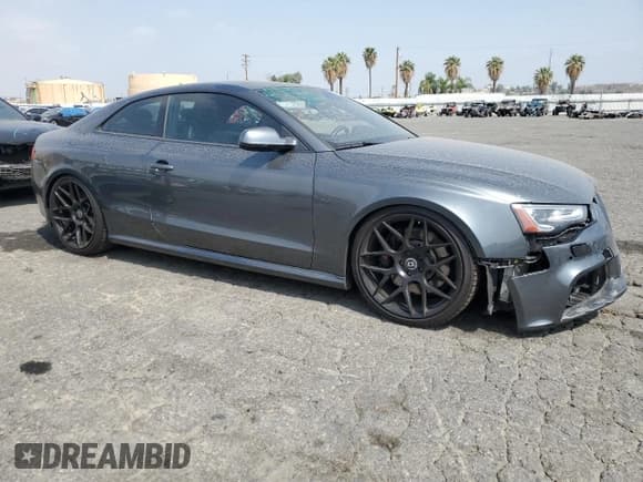 ✅ 2013 Audi RS 5 • VIN: WUAC6AFR1DA900836 • Lot: 59038215. Listed on Copart with 130,292 mi. Free auction sales archive from the USA and detailed vehicle history report at DreamBid. Image 4.
