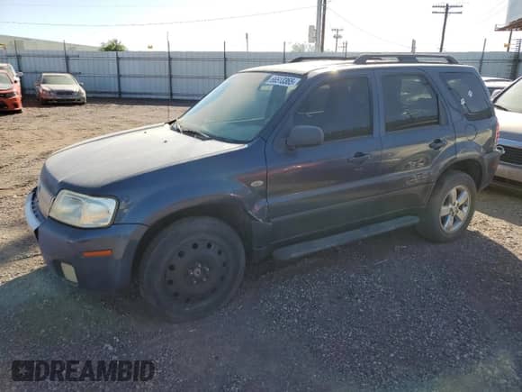 2005 Mercury Mariner Luxury with VIN 4M2YU56145DJ15201, listed as a Copart auction lot 66513365 with 136,184 mi miles and Clean title. Bid and sale history available at DreamBid. Image 1.