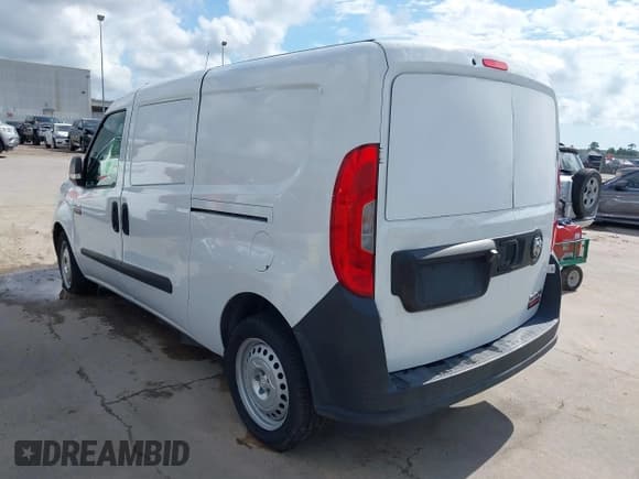 ✅ 2021 Ram ProMaster City Cargo Tradesman • VIN: ZFBHRFAB7M6T48458 • Lot: 42512297. Listed on IAAI with 60,201 mi. Free auction sales archive from the USA and detailed vehicle history report at DreamBid. Image 3.