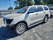 ✅ 2012 Toyota Sequoia Platinum • VIN: 5TDDW5G19CS063322 • Lot: 86864235. Listed on Copart with 210,086 mi. Free auction sales archive from the USA and detailed vehicle history report at DreamBid. Image 1.