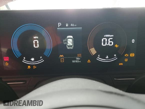 ✅ 2024 Hyundai Kona SEL • VIN: KM8HB3AB8RU171966 • Лот: 90621385. Опубликован ранее на Copart с пробегом 18 183 миль. Бесплатный доступ к архиву аукционных продаж из США и подробный отчёт об истории автомобиля на DreamBid. Изображение 9.