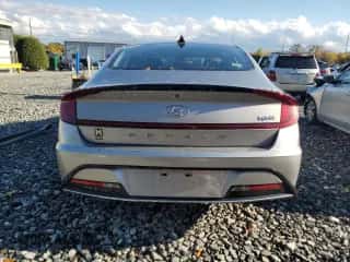 2021 Hyundai Sonata SEL with VIN KMHL34JJ5MA017746, listed as a Copart auction lot 82598885 with 46,443 mi miles and Salvage title. Bid and sale history available at DreamBid. Image 6.