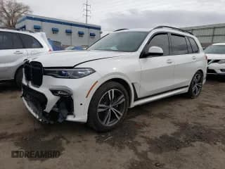 ✅ 2021 BMW X7 M50i • VIN: 5UXCX6C06M9H83996 • Lot: 41709393. Listed on Copart with Not provided. Free auction sales archive from the USA and detailed vehicle history report at DreamBid. Image 1.