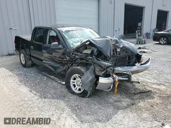 2002 Dodge Dakota SLT with VIN 1B7HL48X62S500271, listed as a Copart auction lot 70881984 with Not provided miles and Salvage title. Bid and sale history available at DreamBid. Image 10.
