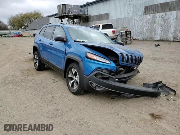 ✅ 2017 Jeep Cherokee Trailhawk • VIN: 1C4PJMBS3HW634266 • Lot: 91520315. Listed on Copart with 80,980 mi. Free auction sales archive from the USA and detailed vehicle history report at DreamBid. Image 14.