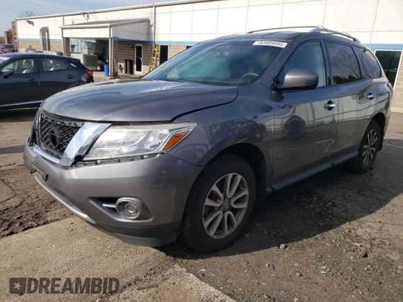 ✅ 2016 Nissan Pathfinder S • VIN: 5N1AR2MM2GC666543 • Лот: 52889995. Опубликован ранее на Copart с пробегом 102 267 миль. Бесплатный доступ к архиву аукционных продаж из США и подробный отчёт об истории автомобиля на DreamBid. Изображение 1.