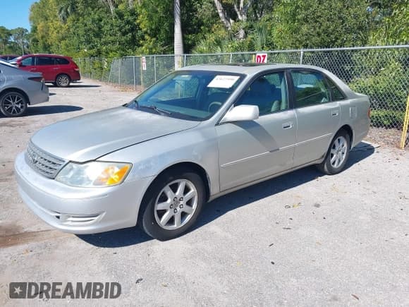 ✅ 2003 Toyota Avalon XLS • VIN: 4T1BF28B73U330932 • Lot: 43627990. Wystawiony na IAAI z przebiegiem 104 625 mil. Bezpłatny archiwum sprzedaży aukcyjnych z USA i szczegółowy raport historii pojazdu na DreamBid. Zdjęcie 2.