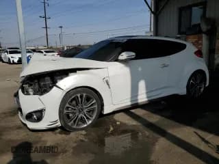 ✅ 2016 Hyundai Veloster Turbo • VIN: KMHTC6AEXGU287461 • Lot: 86125784. Wystawiony na Copart z przebiegiem 110 159 mil. Bezpłatny archiwum sprzedaży aukcyjnych z USA i szczegółowy raport historii pojazdu na DreamBid. Zdjęcie 1.