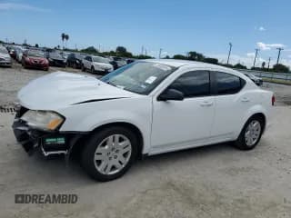 ✅ 2012 Dodge Avenger SE • VIN: 1C3CDZAB2CN221455 • Лот: 72682524. Опубликован ранее на Copart с пробегом 133 919 миль. Бесплатный доступ к архиву аукционных продаж из США и подробный отчёт об истории автомобиля на DreamBid. Изображение 1.