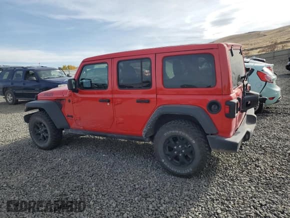 ✅ 2021 Jeep Wrangler Unlimited Sport S • VIN: 1C4HJXDN3MW859679 • Лот: 90339025. Опубликован ранее на Copart с пробегом 44 406 миль. Бесплатный доступ к архиву аукционных продаж из США и подробный отчёт об истории автомобиля на DreamBid. Изображение 2.