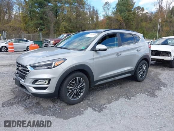 ✅ 2021 Hyundai Tucson Ultimate • VIN: KM8J3CAL6MU388514 • Лот: 43527914. Опубликован ранее на IAAI с пробегом 47 843 миль. Бесплатный доступ к архиву аукционных продаж из США и подробный отчёт об истории автомобиля на DreamBid. Изображение 2.