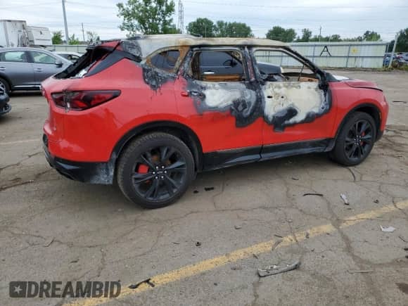 ✅ 2020 Chevrolet Blazer RS • VIN: 3GNKBERS4LS667713 • Lot: 61146284. Listed on Copart with Not provided miles. Access the free auction sales archive from the USA and view a detailed vehicle history report at DreamBid. Image 3.