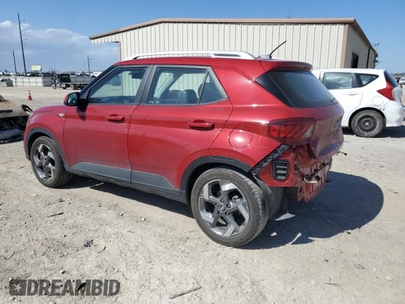 ✅ 2023 Hyundai Venue SEL • VIN: KMHRC8A35PU220965 • Lot: 48296405. Wystawiony na Copart z przebiegiem 129 696 mil. Bezpłatny archiwum sprzedaży aukcyjnych z USA i szczegółowy raport historii pojazdu na DreamBid. Zdjęcie 2.