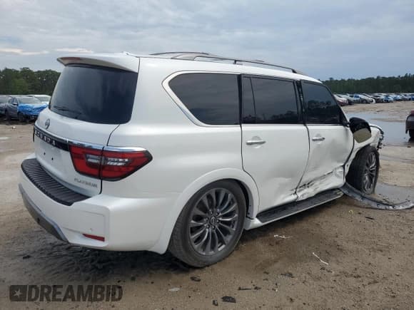 ✅ 2023 Nissan Armada Platinum • VIN: JN8AY2DA3P9403671 • Lot: 56211515. Listed on Copart with 28,275 mi. Free auction sales archive from the USA and detailed vehicle history report at DreamBid. Image 3.