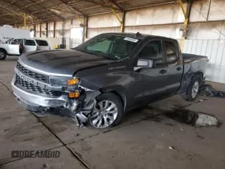 ✅ 2021 Chevrolet Silverado 1500 Custom • VIN: 1GCRWBEK1MZ329741 • Lot: 80532215. Wystawiony na Copart z przebiegiem Nie podano. Bezpłatny archiwum sprzedaży aukcyjnych z USA i szczegółowy raport historii pojazdu na DreamBid. Zdjęcie 1.