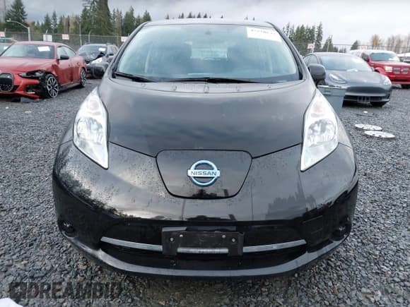 ✅ 2017 Nissan LEAF S • VIN: 1N4BZ0CP5HC308160 • Lot: 43820693. Listed on IAAI with 21,078 mi. Free auction sales archive from the USA and detailed vehicle history report at DreamBid. Image 13.