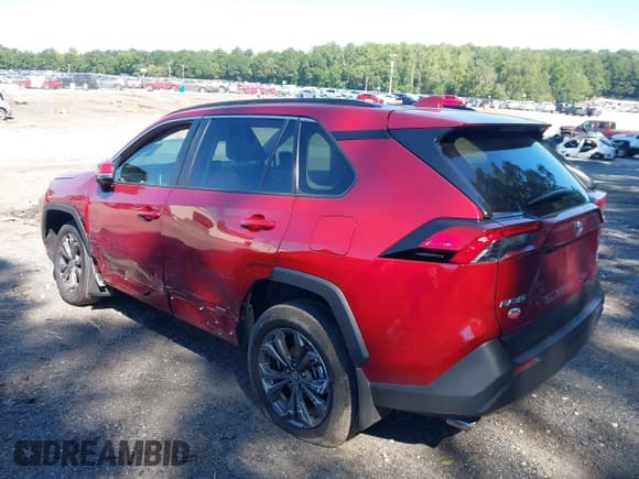 ✅ 2025 Toyota RAV4 Hybrid XLE Premium • VIN: 2T3B6RFV5SW086662 • Lot: 43080372. Wystawiony na IAAI z przebiegiem 10 177 mil. Bezpłatny archiwum sprzedaży aukcyjnych z USA i szczegółowy raport historii pojazdu na DreamBid. Zdjęcie 3.