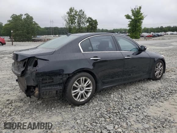 ✅ 2013 Hyundai Genesis 3.8L • VIN: KMHGC4DDXDU233100 • Lot: 57841905. Listed on Copart with 160,822 mi. Free auction sales archive from the USA and detailed vehicle history report at DreamBid. Image 3.