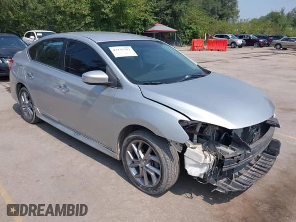 ✅ 2014 Nissan Sentra S • VIN: 3N1AB7AP2EL606559 • Lot: 43131201. Listed on IAAI with 61,232 mi. Free auction sales archive from the USA and detailed vehicle history report at DreamBid. Image 1.