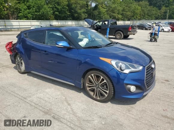 ✅ 2016 Hyundai Veloster Turbo • VIN: KMHTC6AE3GU278777 • Lot: 64387313. Wystawiony na Copart z przebiegiem 95 982 mil. Bezpłatny archiwum sprzedaży aukcyjnych z USA i szczegółowy raport historii pojazdu na DreamBid. Zdjęcie 4.