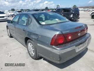 2004 Chevrolet Impala with VIN 2G1WF52E849171761, listed as a Copart auction lot 68768245 with 58,561 mi miles and Salvage title. Bid and sale history available at DreamBid. Image 2.